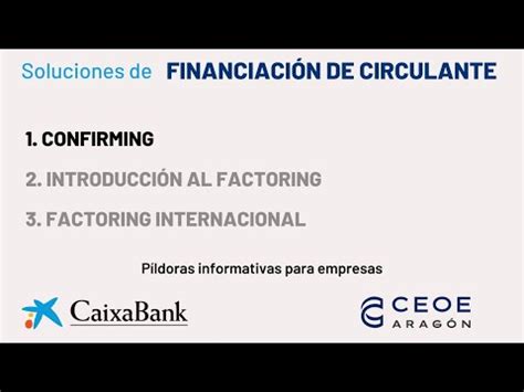 descubre confirming caixabank.